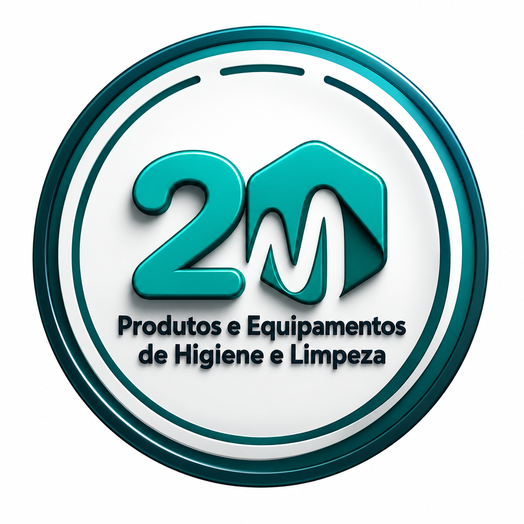 Logo 2M - Produtos e Equipamentos de Higiene e Limpeza