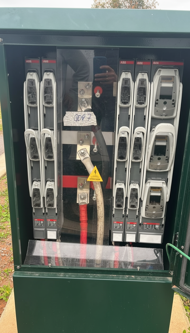 Miniatura: Painel de distribuição ABB