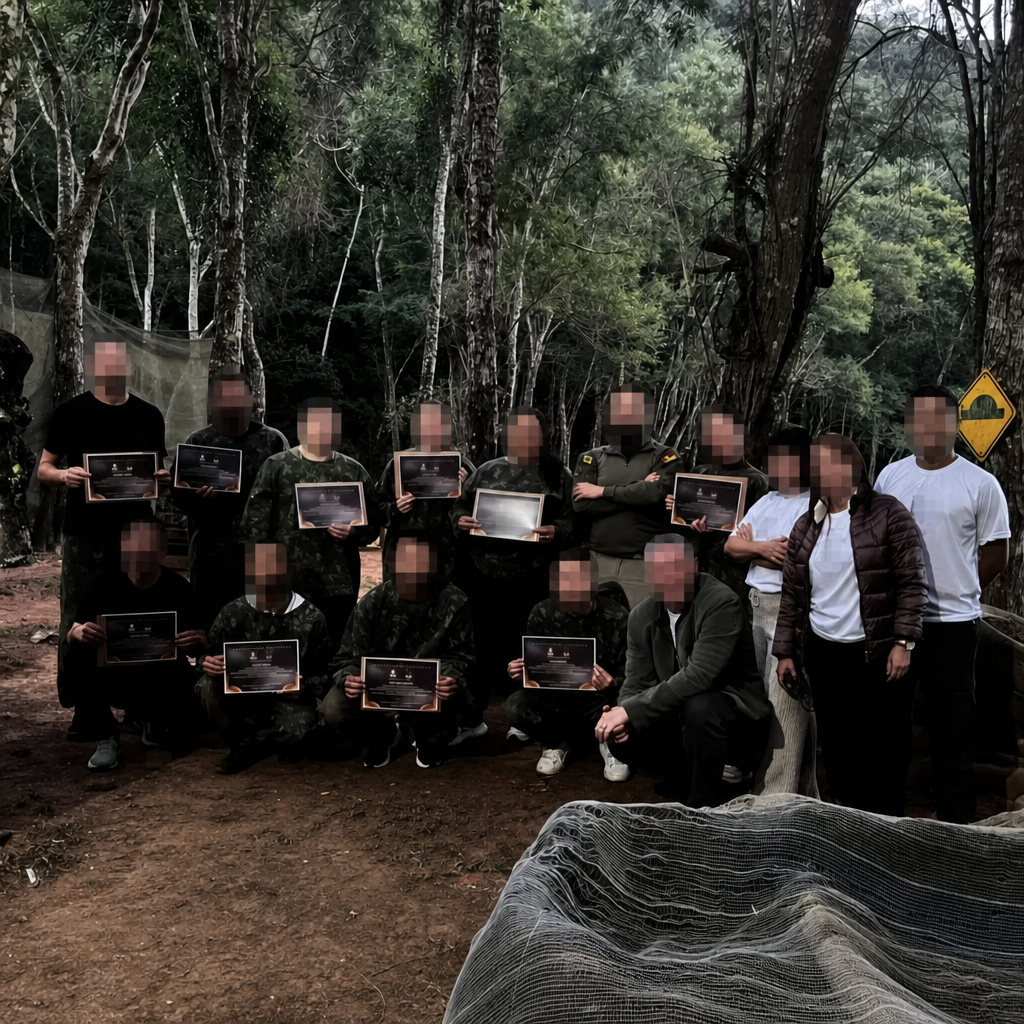 Treinamento — certificação dos participantes
