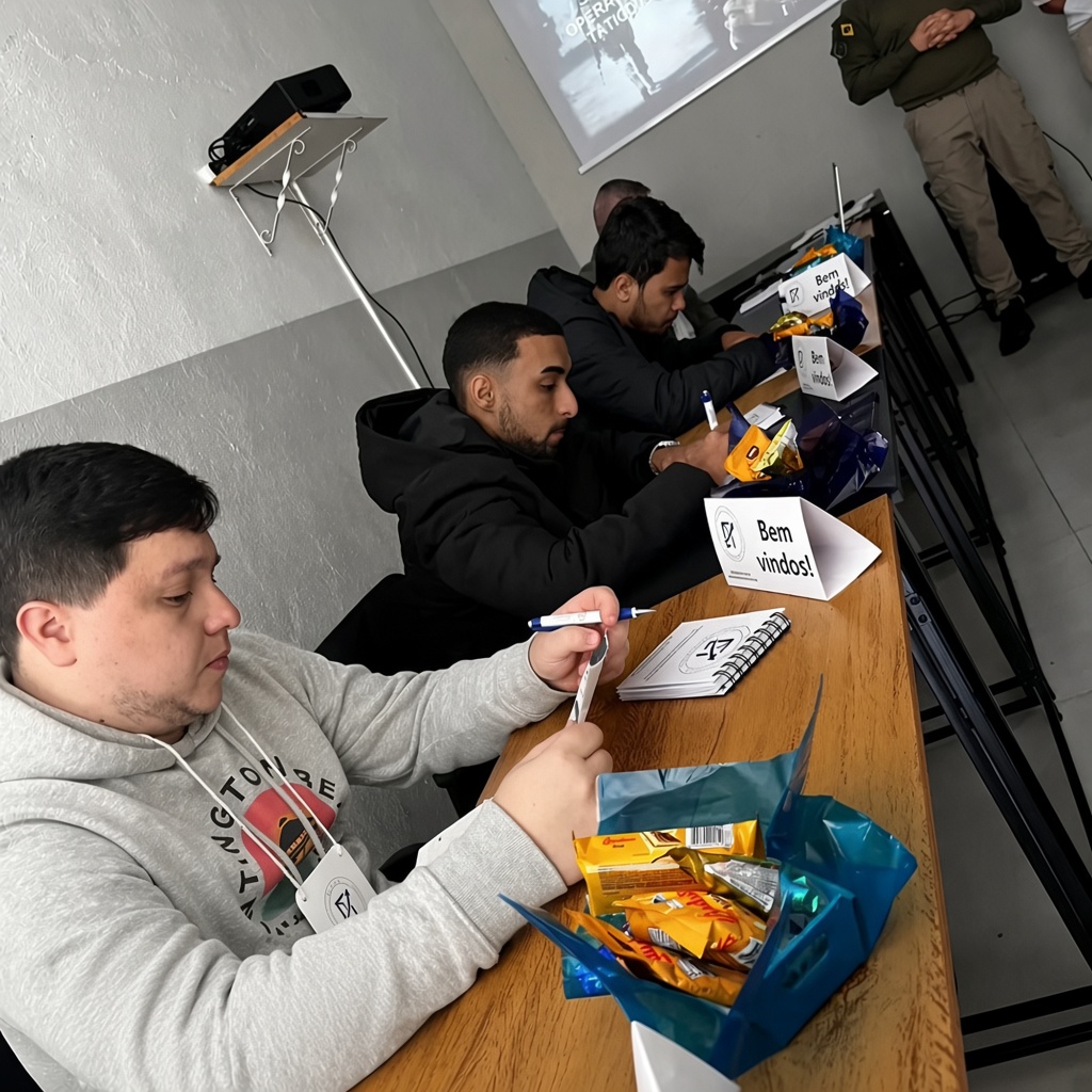 Treinamento In-Company — sala de capacitação