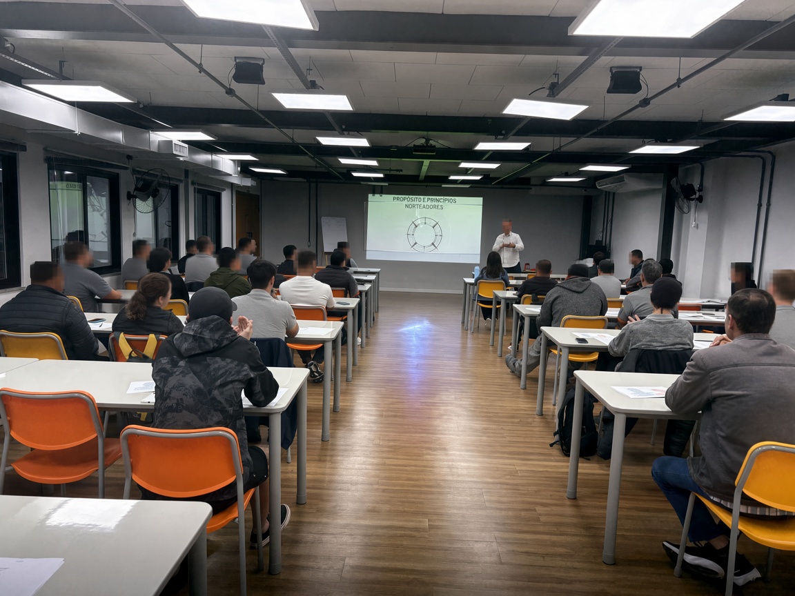 Treinamento In-Company — condução de conteúdo
