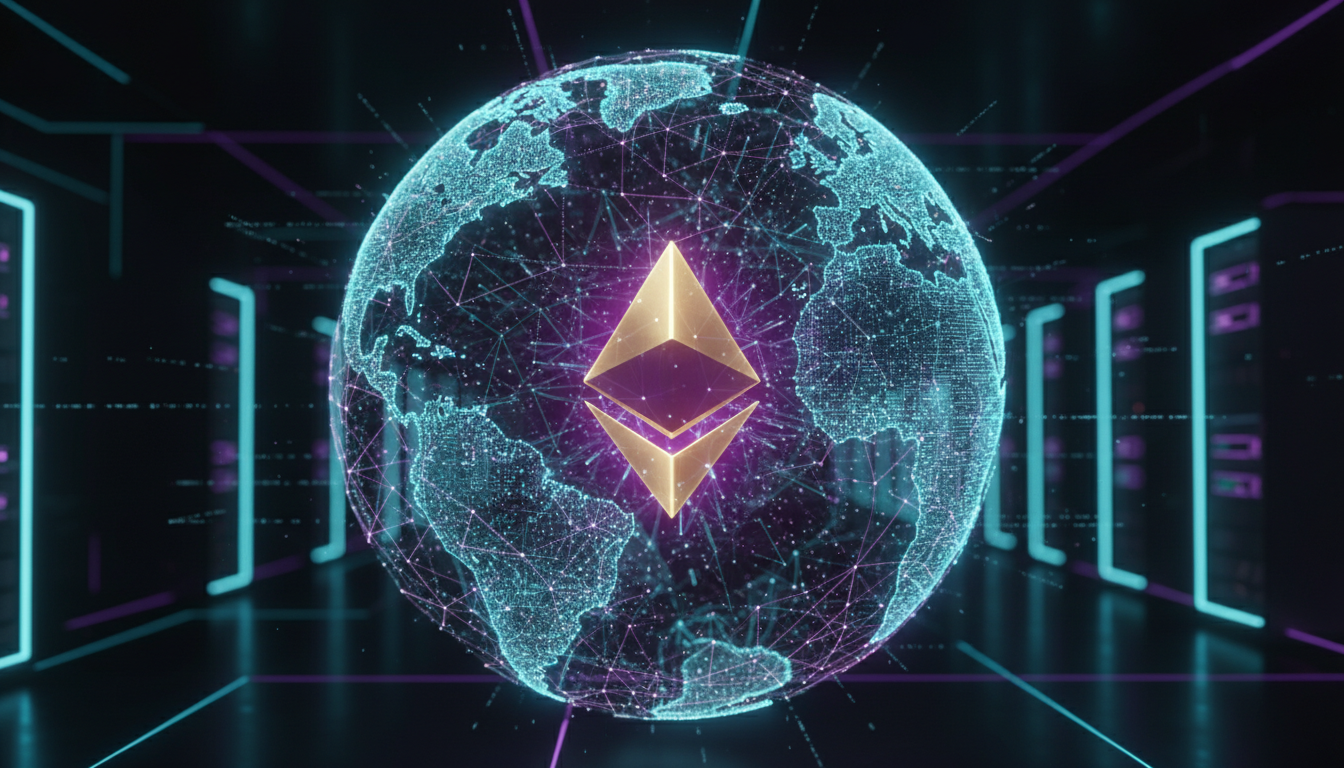 Rede Ethereum conectando o mundo através de blockchain e Web3