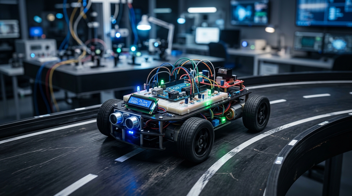 Projeto de carro autônomo com Arduino