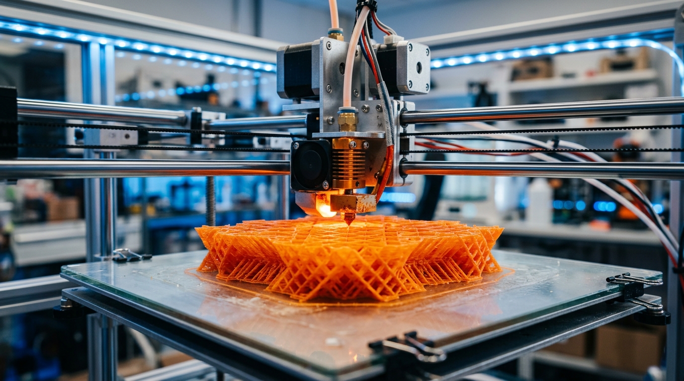 Impressão 3D em ação