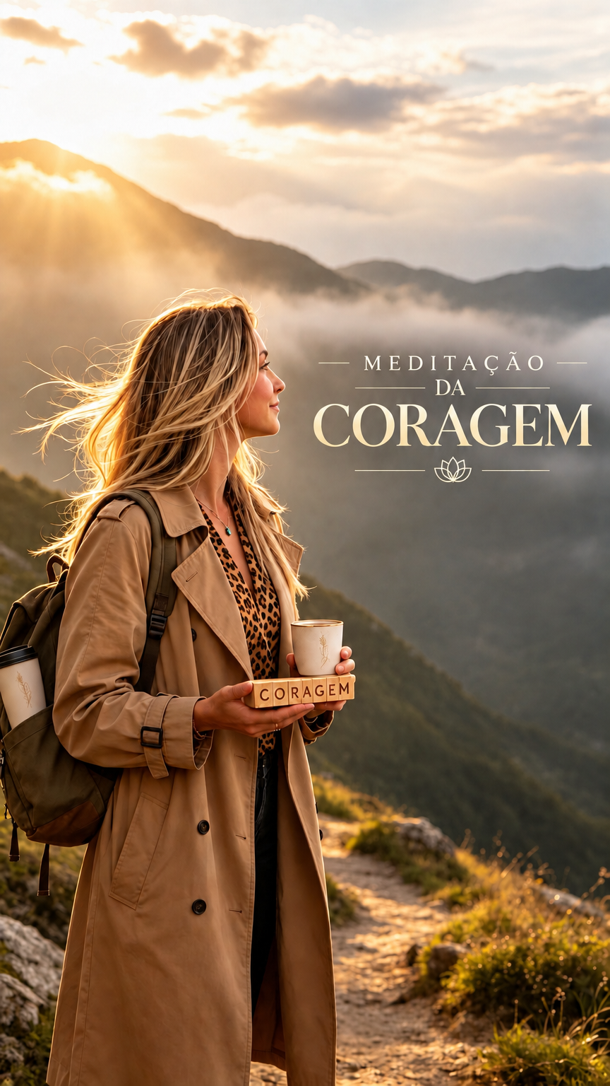 Arte Meditação da Coragem