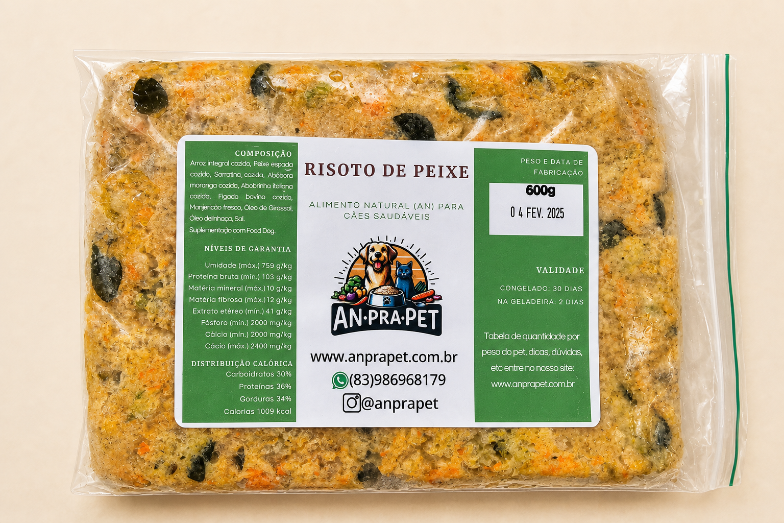 Risoto de Peixe ANpraPET