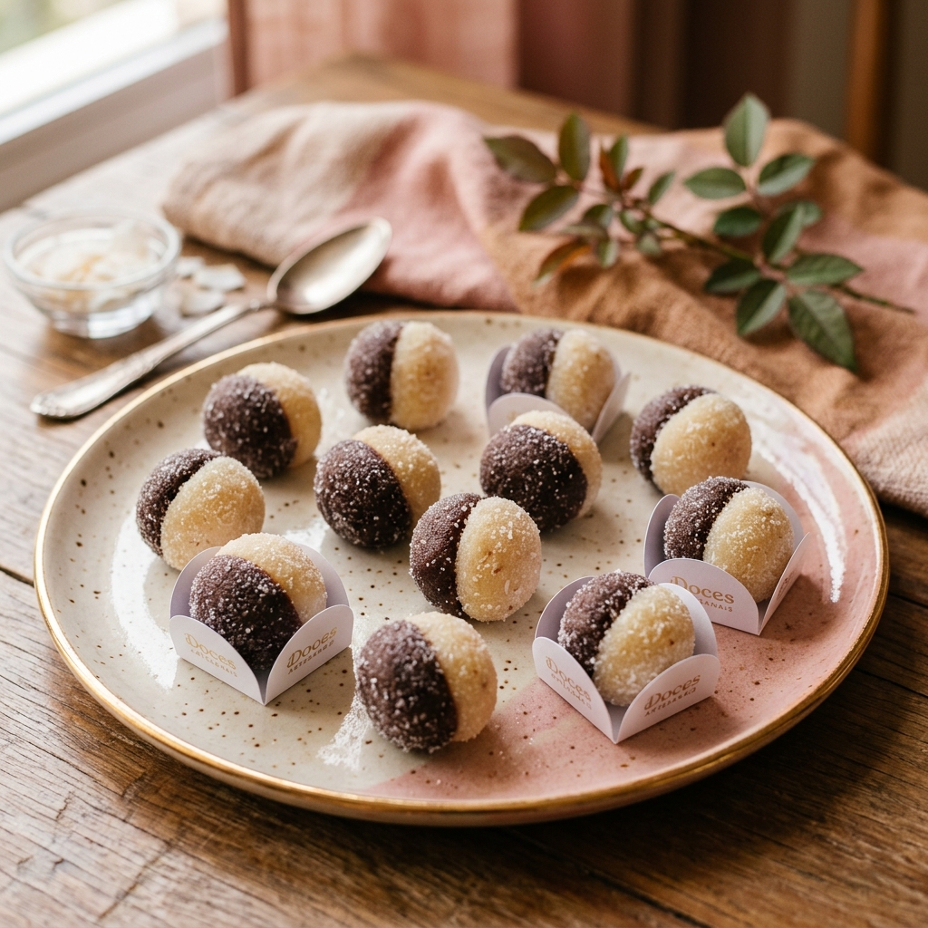 Casadinho Brigadeiro and Beijinho Duo Sweets Point Cook