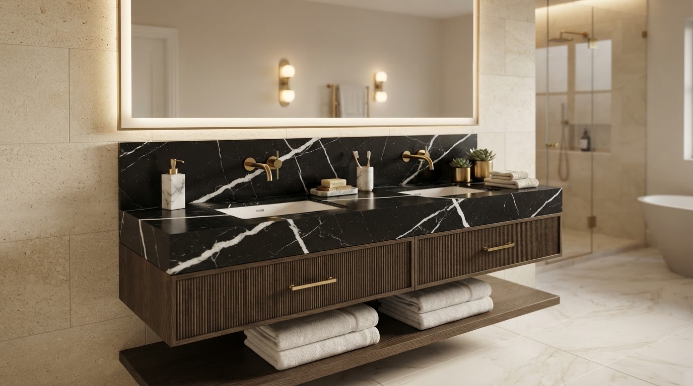 Banheiro Nero Marquina