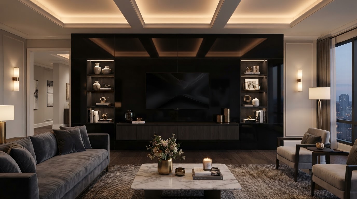 Painel Quartzo Preto