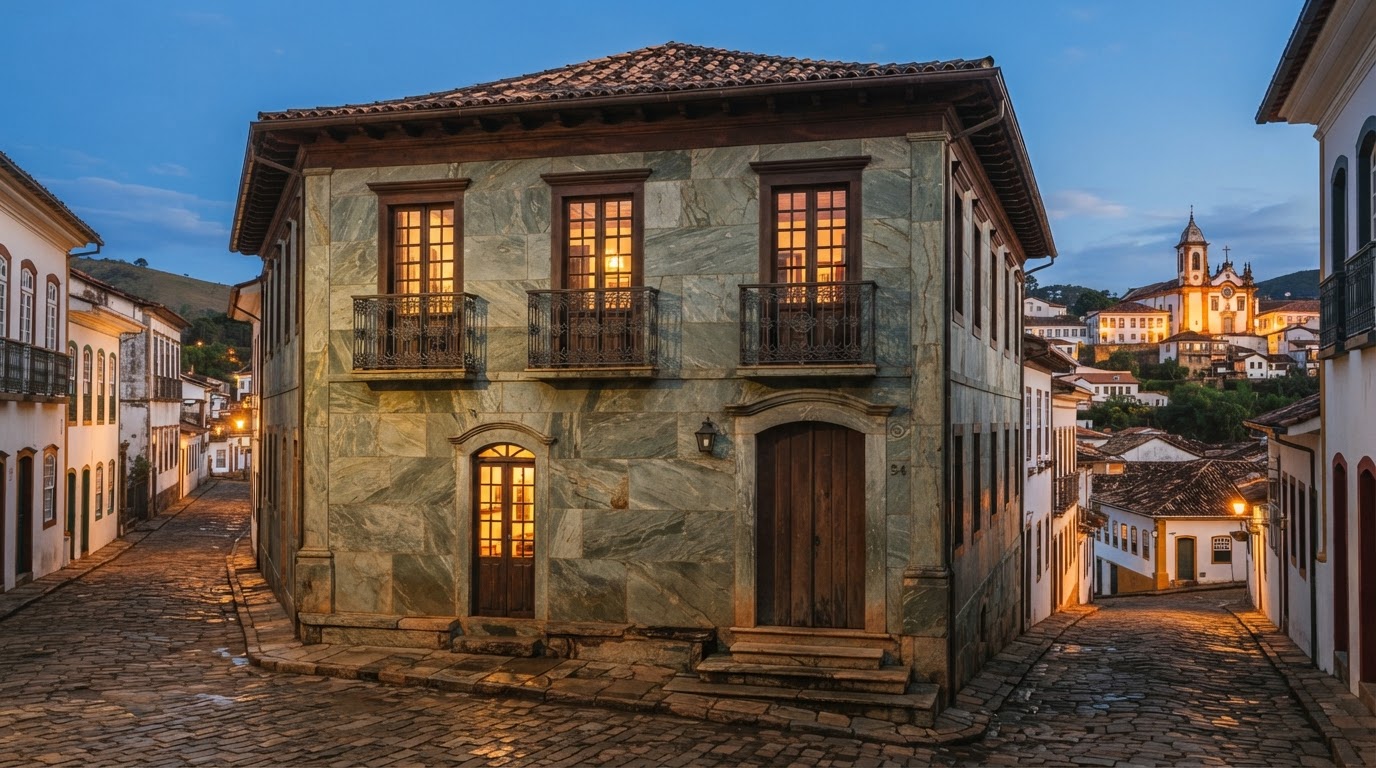 Fachada Pedra Sabão