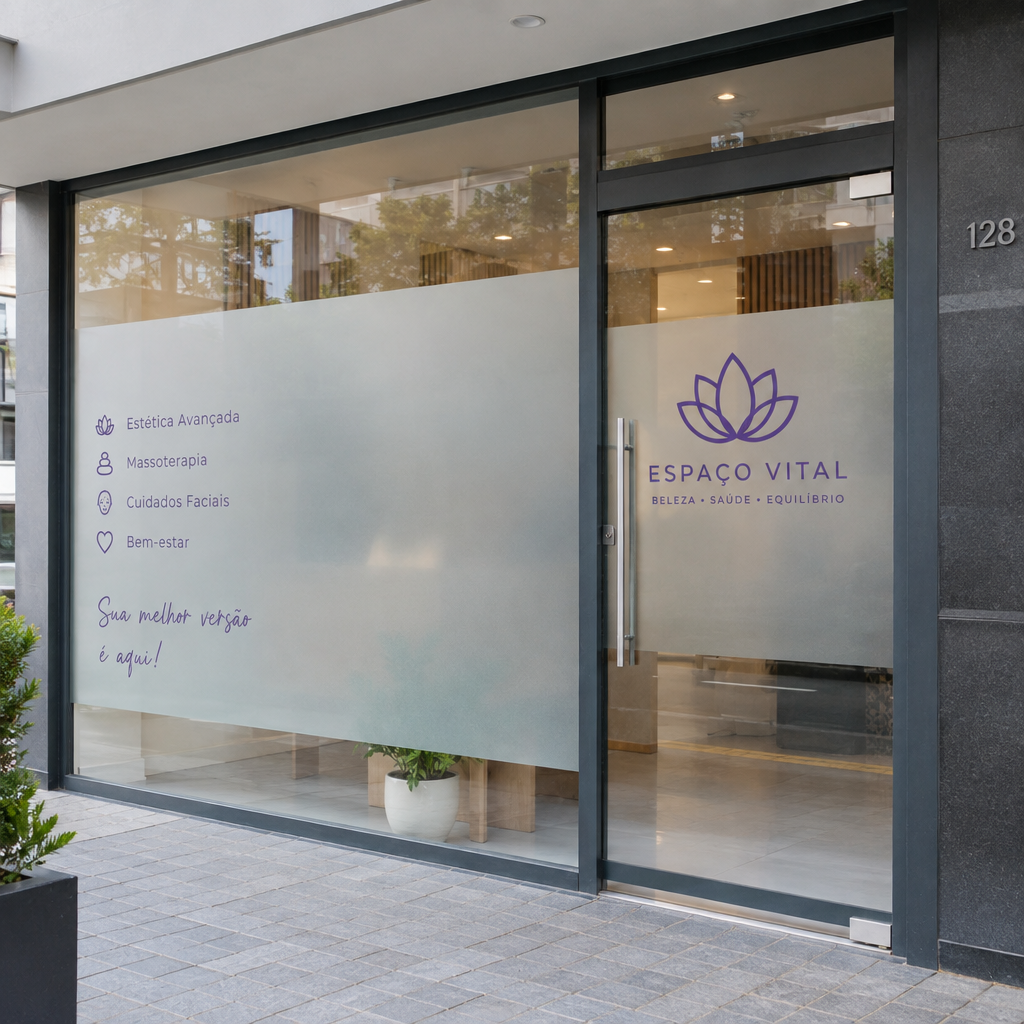 Fachada e Vitrine Personalizada