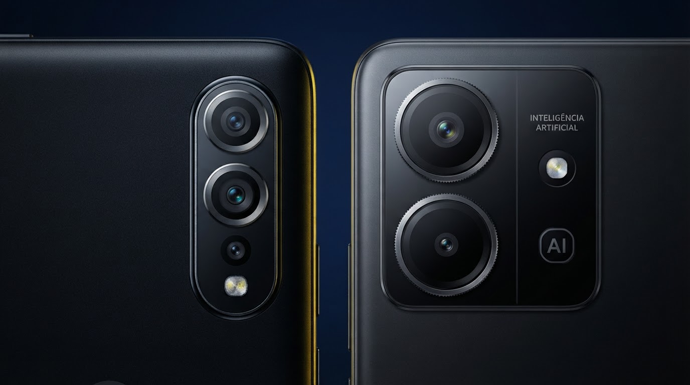 Comparação das câmeras Motorola Edge 60 Pro e Poco X7 Pro