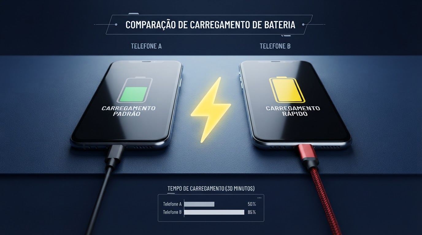 Comparação de bateria Motorola Edge 60 Pro e Poco X7 Pro