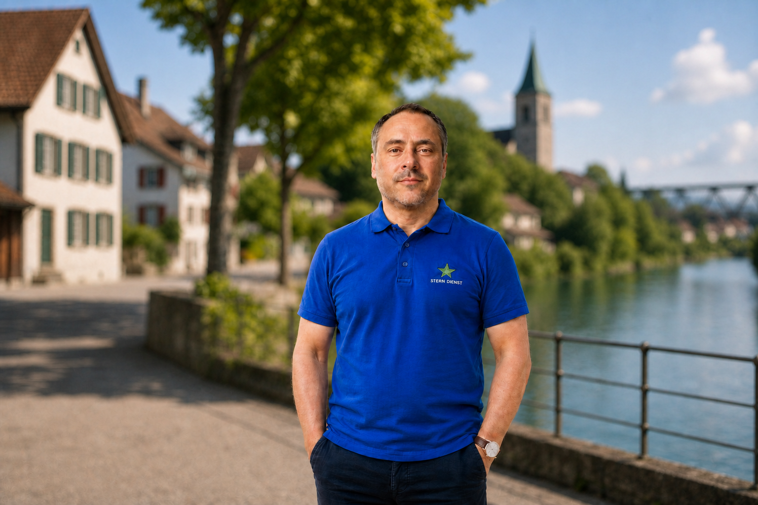 Michael Marti, Inhaber von STERN DIENST in Brügg / BE