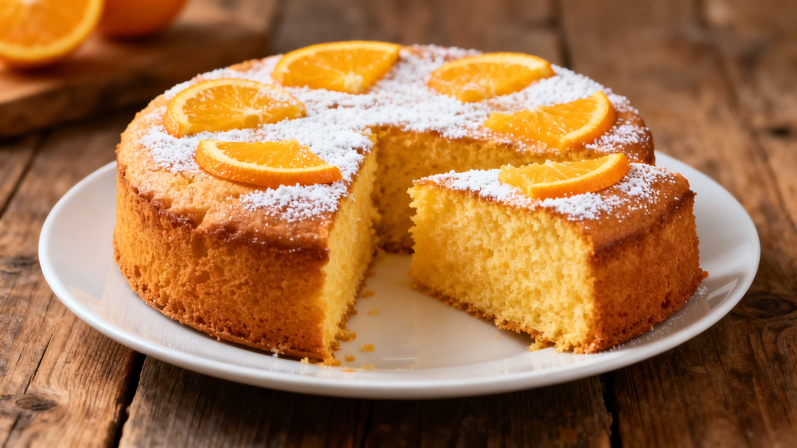 Bolo de Laranja Clássico