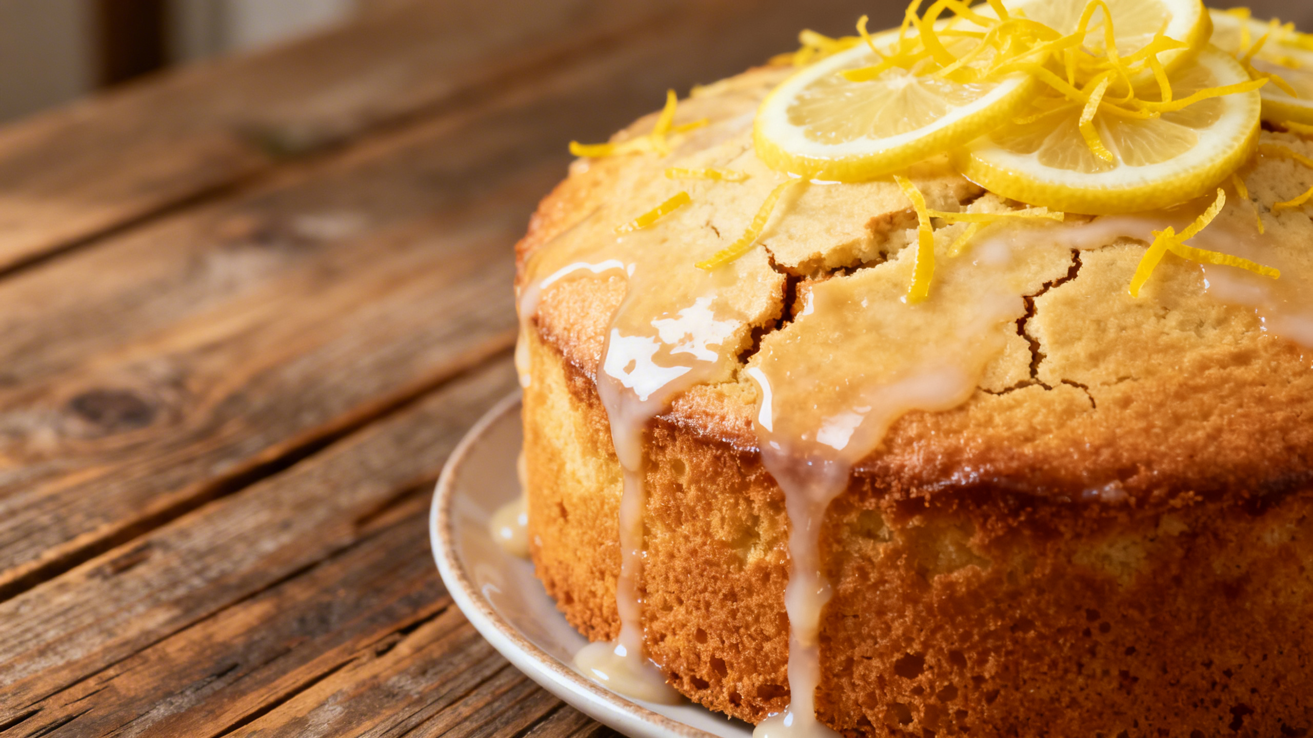 Bolo de Limão Clássico