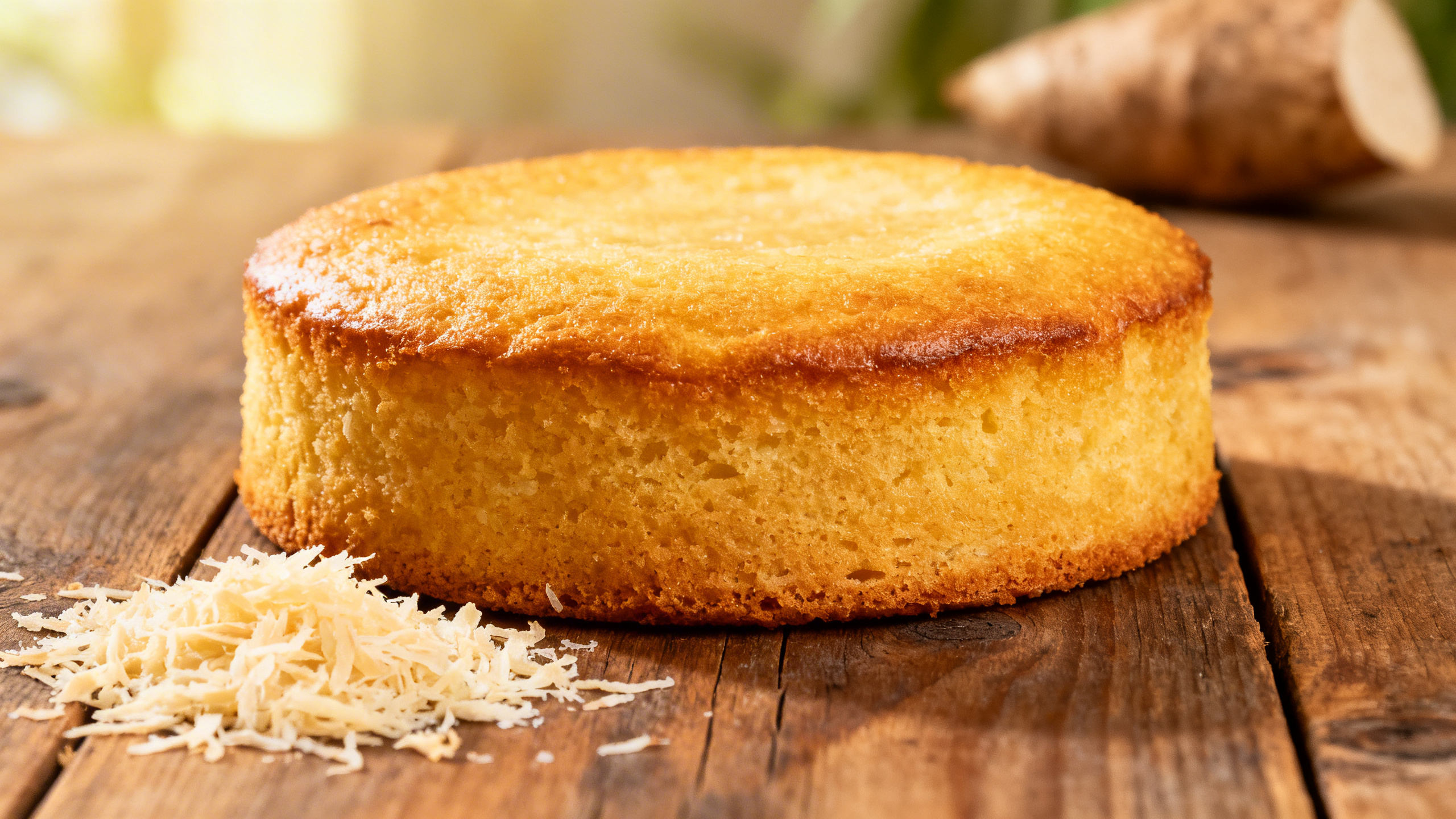 Bolo de Mandioca Clássico