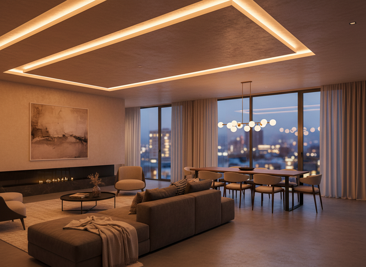 Projetos de iluminação residencial