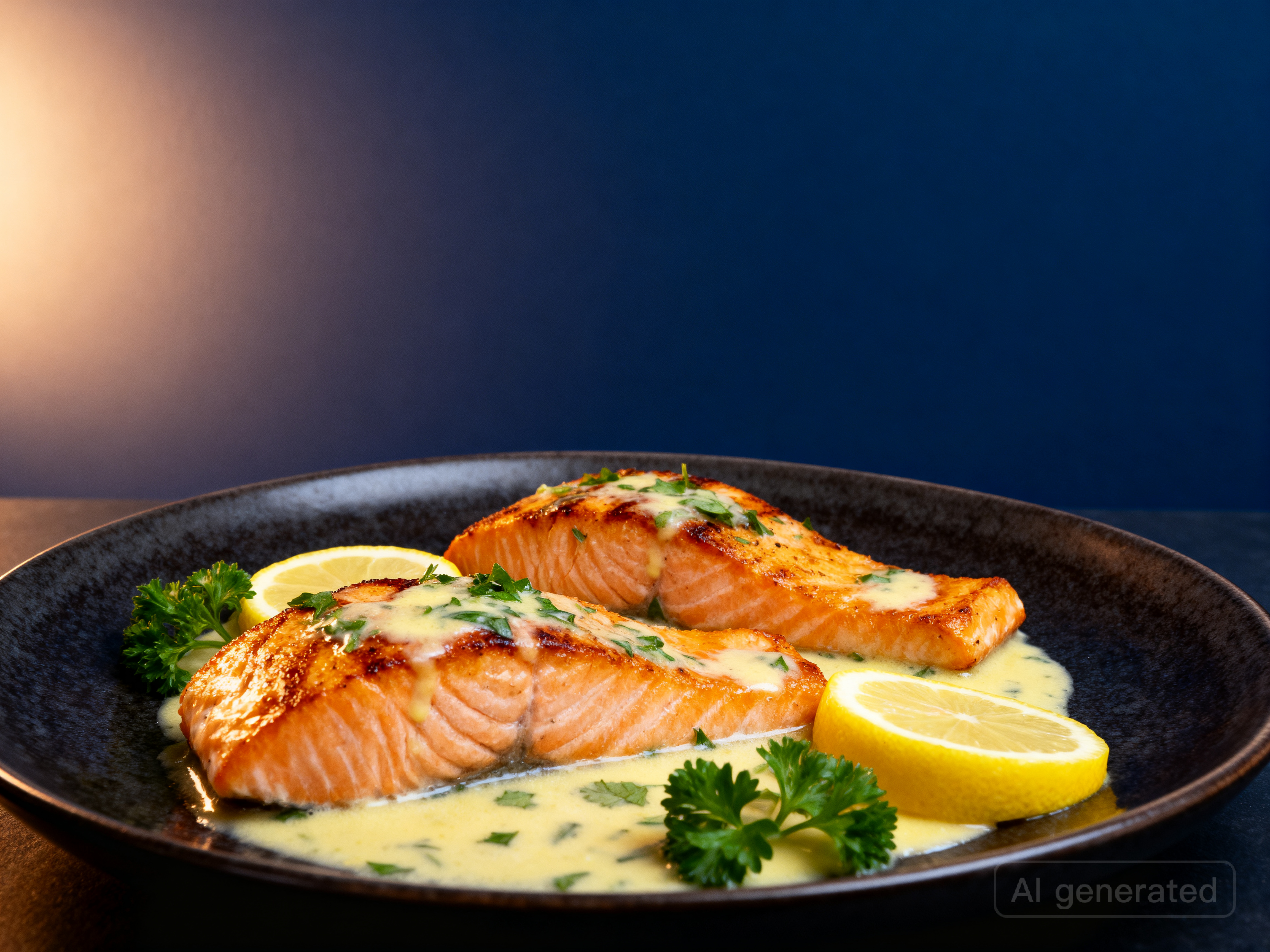 Salmão Belle Meunière