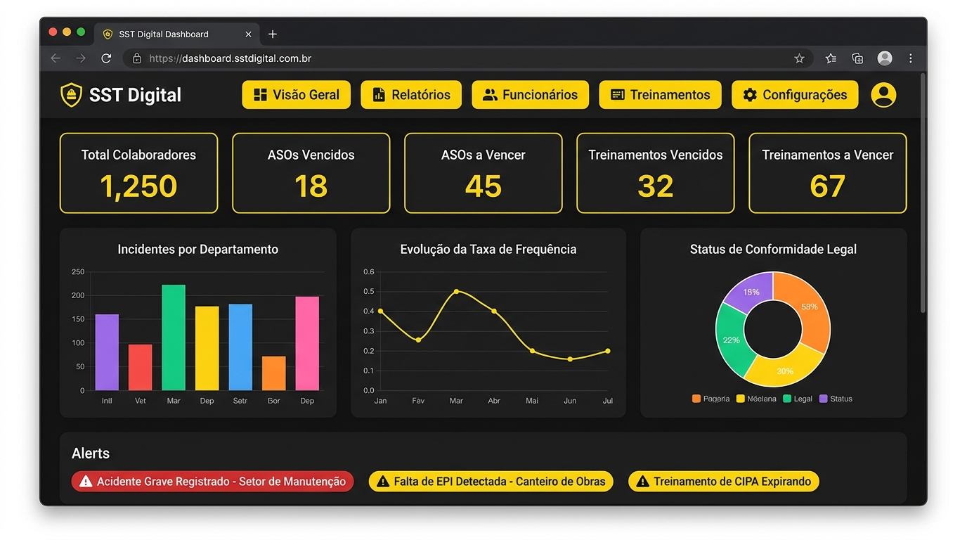 Dashboard SST Digital