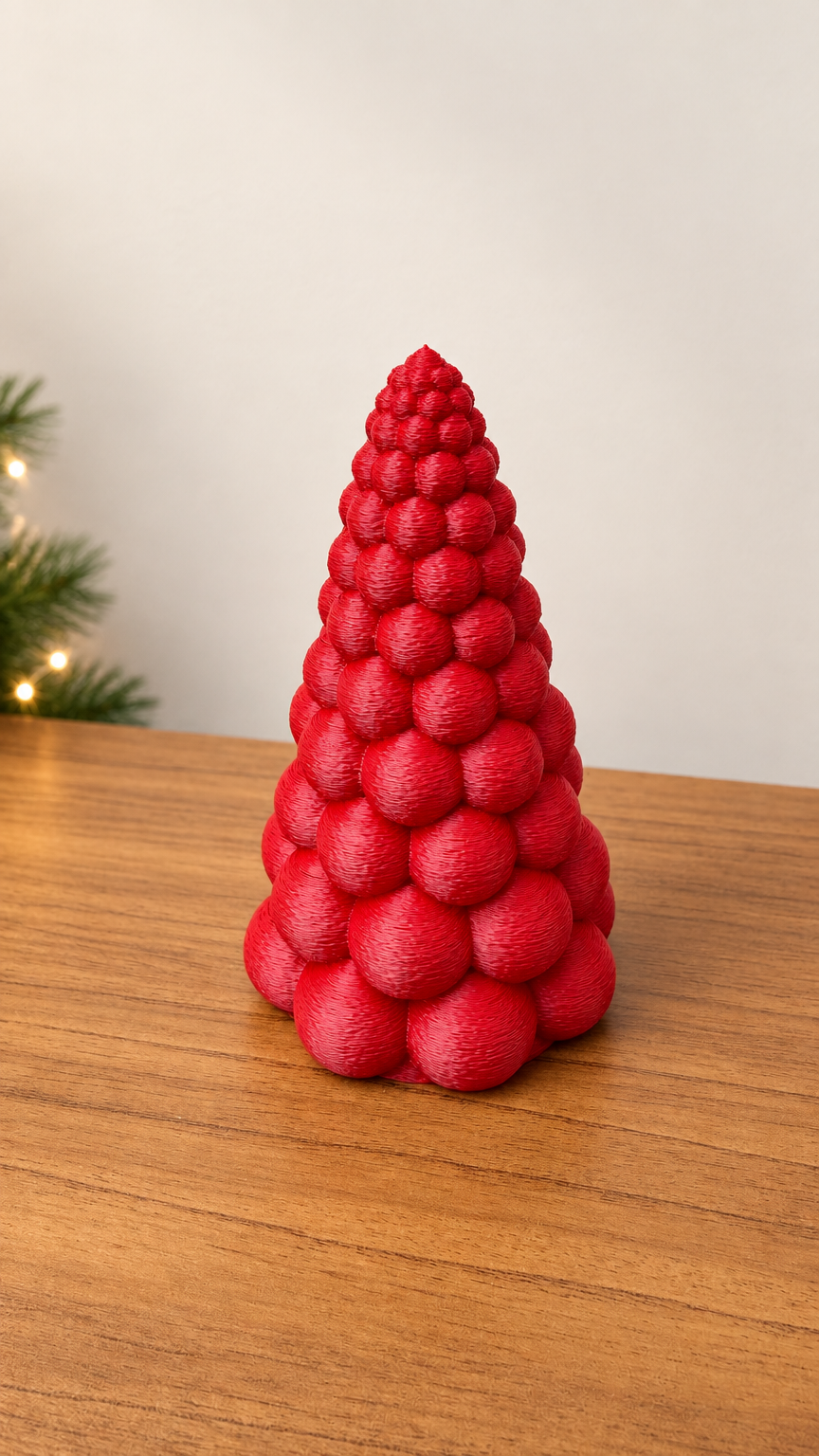 Árvore de Natal Bubble em impressão 3D