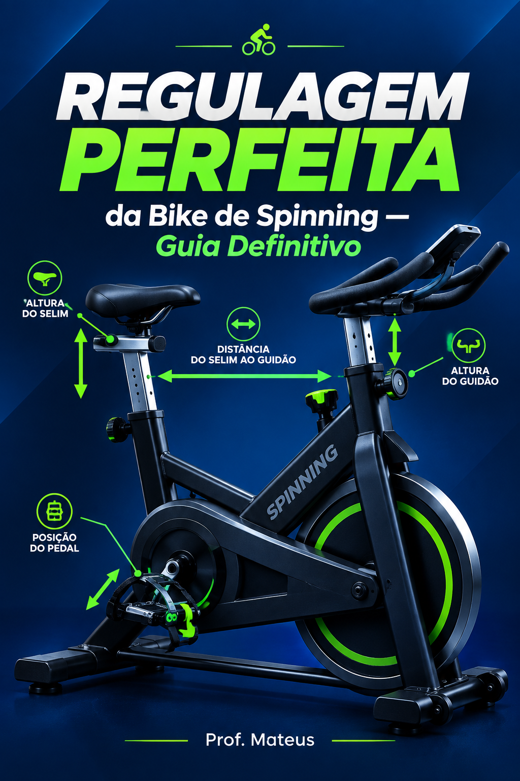 Capa do E-book Regulagem Perfeita da Bike de Spinning