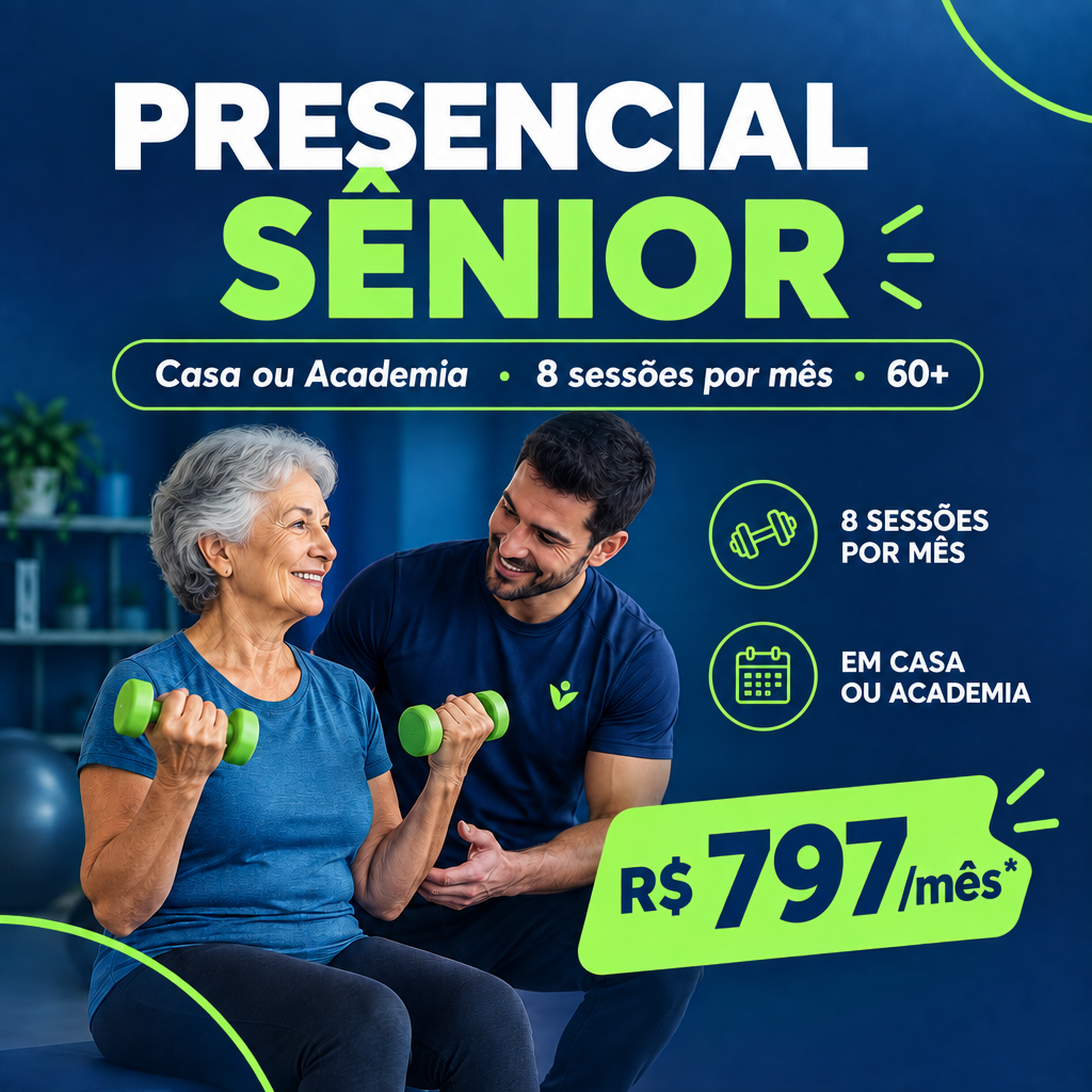 Arte promocional Presencial Sênior