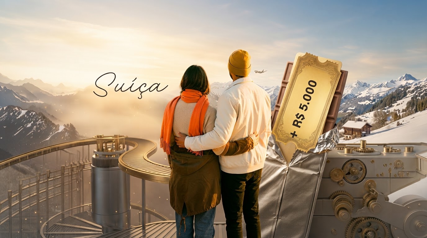 Campanha de premiação Direcional viagem para a Suíça mais R$ 5.000