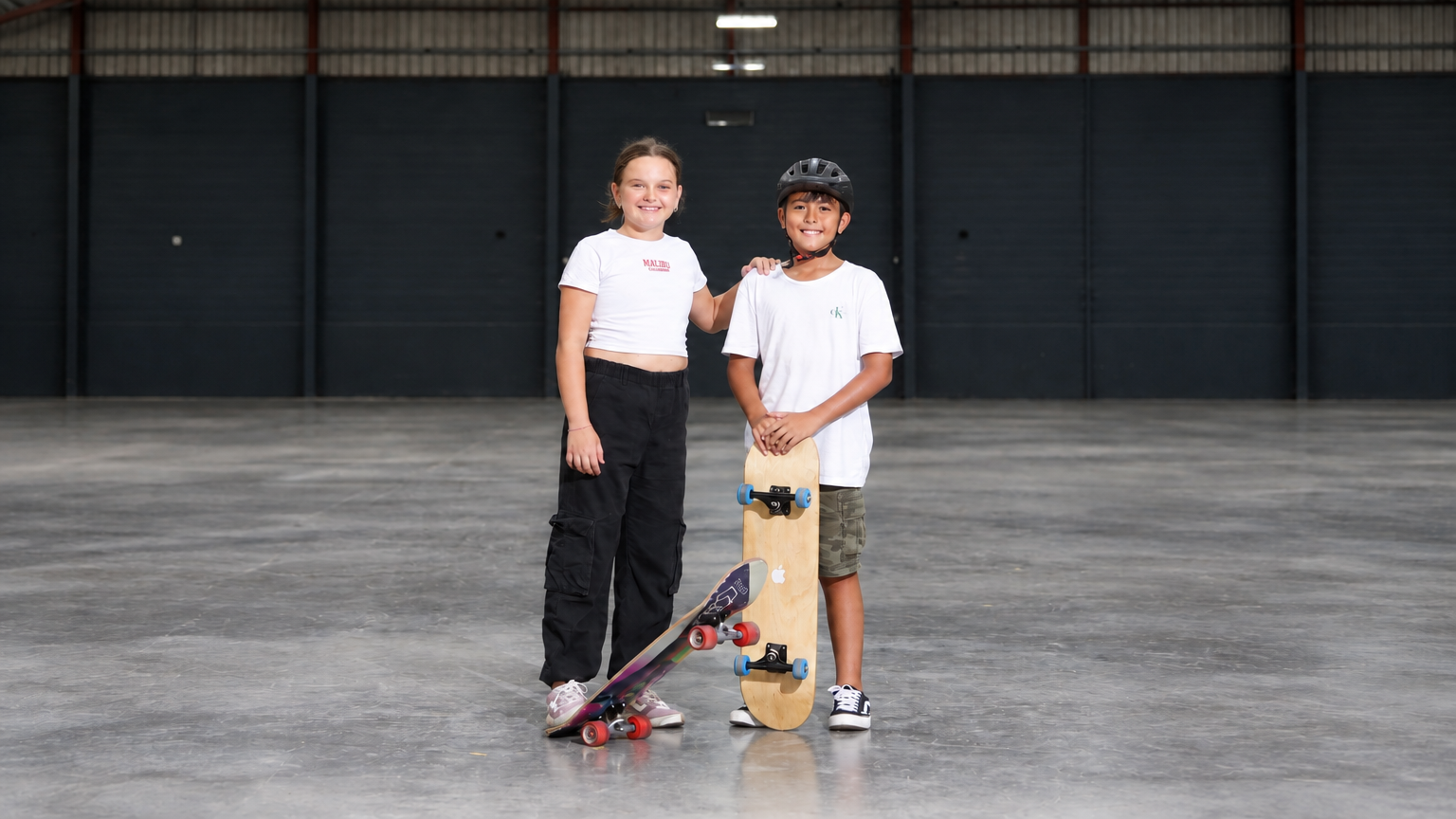 Aulas de Skate infantil